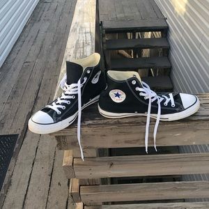Black High Top Converse